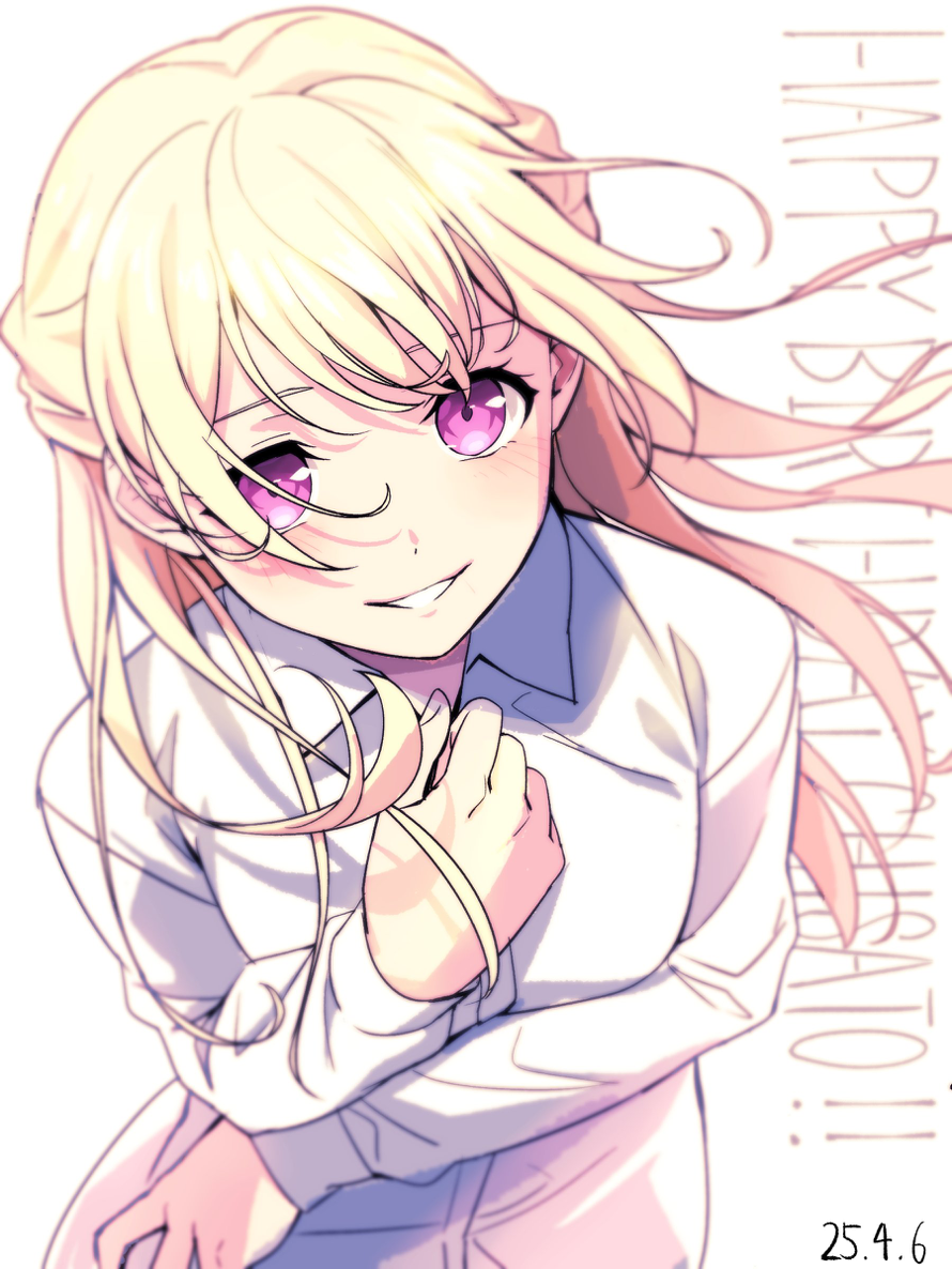 Apr. 06 is the birthday of Chisato Shirasagi  Pastel Palettes , we wish you all the nest, thanks so...