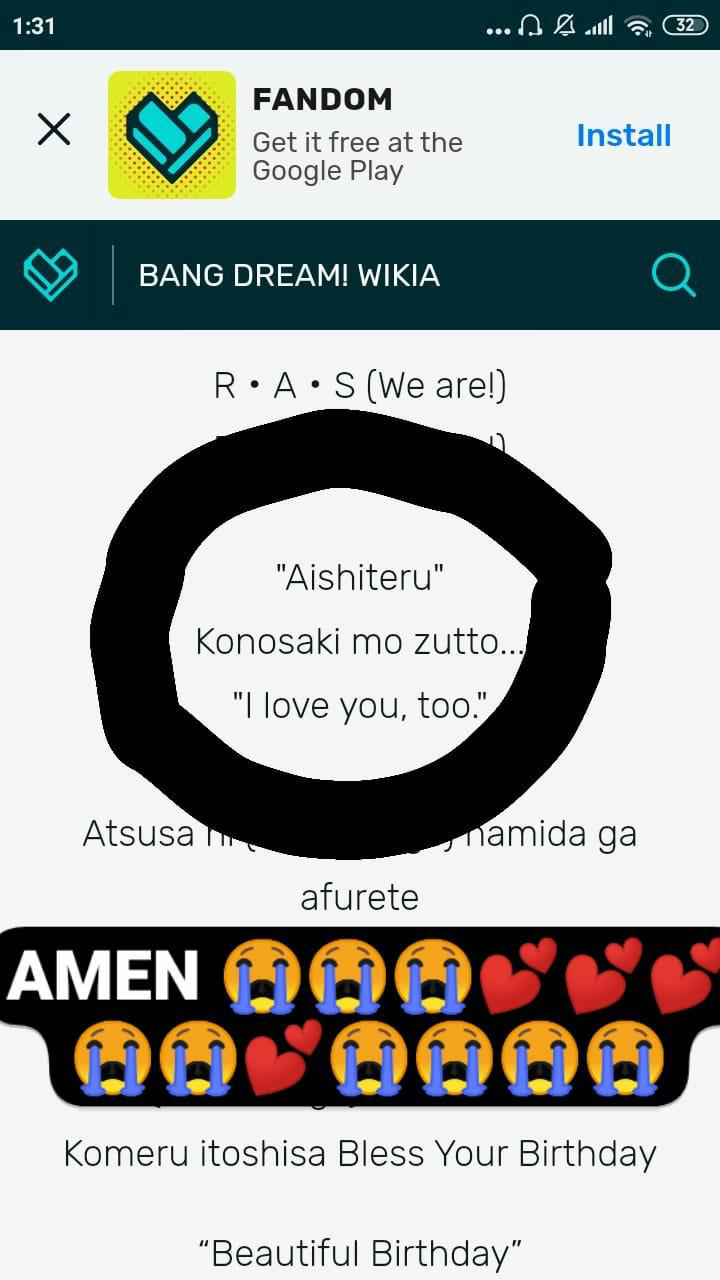 THIS IS PART OF THE OFFICIAL LYRICS OF BEAUTIFUL BIRTHDAY FULL VERSION AND IT'S OFFICIAL, MY...