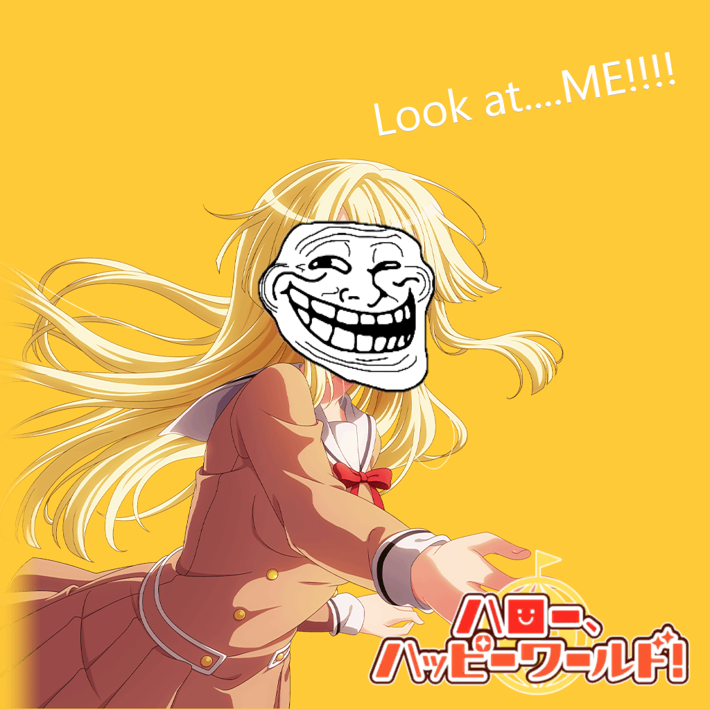 Share 74+ anime girl troll face - in.duhocakina