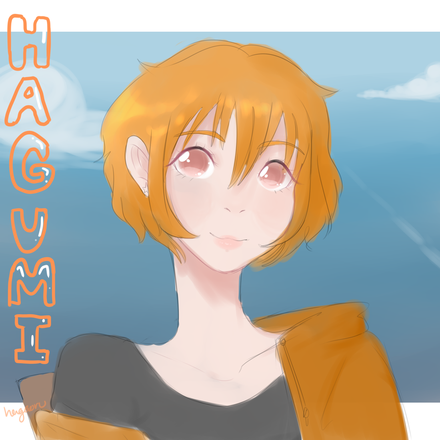 drew hagumi a little bit ago ^_^

 do not edit or repost my art without my permission 