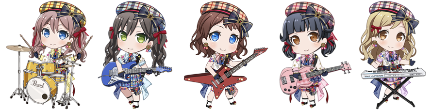     What if the Bandori girls had natural hair and eyes colours

Part 1: Popipa!

Only Kasumi...