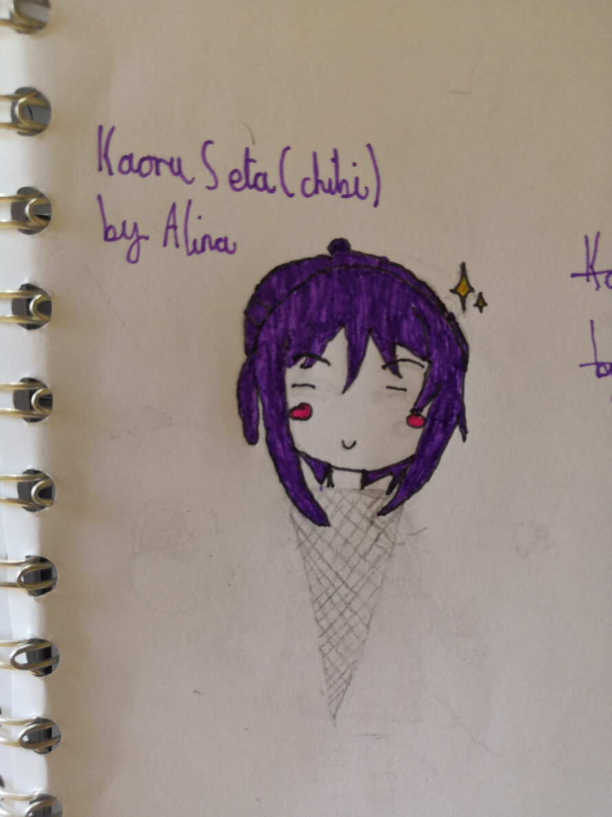 Kaoru fanart by me  Alina 



She is an ice cream