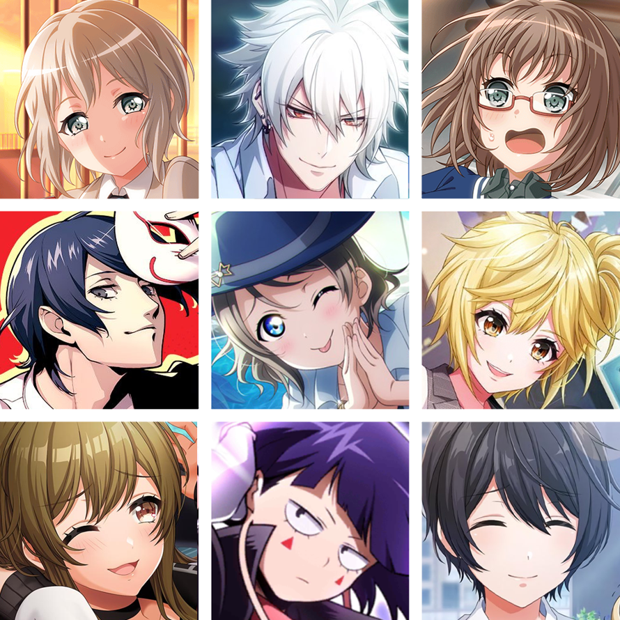 hi im uhhhhhh currently questioning my gender so here's a moodboard of fictional charas that more or...