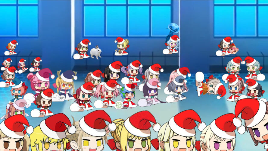   Padoru Padoru... guess where I put Bandori characters in?