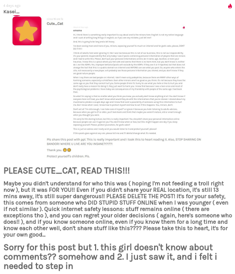 Kasei_ READ THIS PLEASE!

Lmao I was agreeing with you?? Why u getting mad at me? What did I do?...