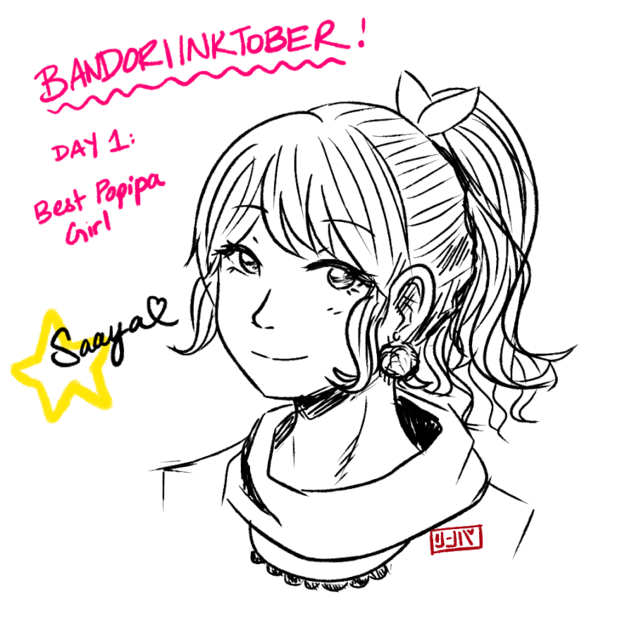  Bandoriinktober Day 1: Best Popipa girl

I had to do today's prompt though bc it's best Popipa...