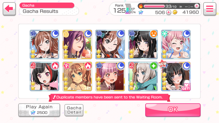 So happy Rinko 4 ☆  came home! I got lucky but, been trying to get her card.   .< Now I can stare at...