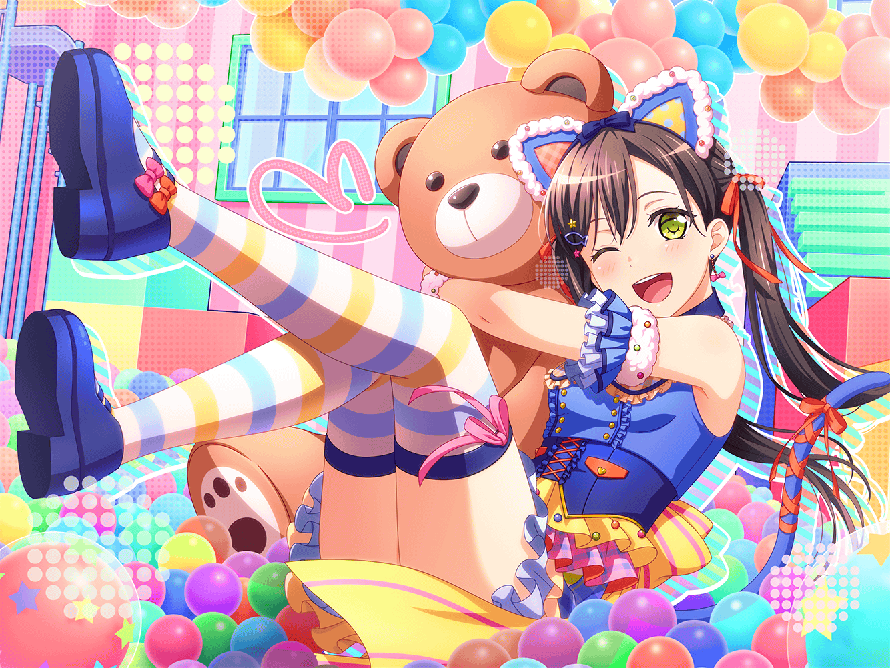 AA I LOVE THIS CARD SM!!!
The colors, her face, EVERYTHING. I love it!! 
Even the way she hugs the...