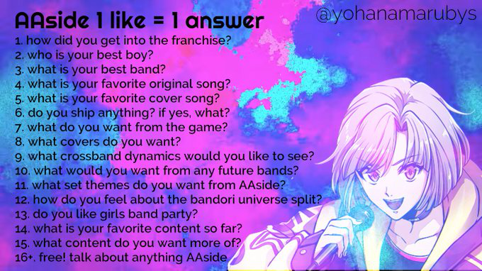 I wanna do this too! 

1. When the franchise was first announced, I wasn't really into it. I didn't...