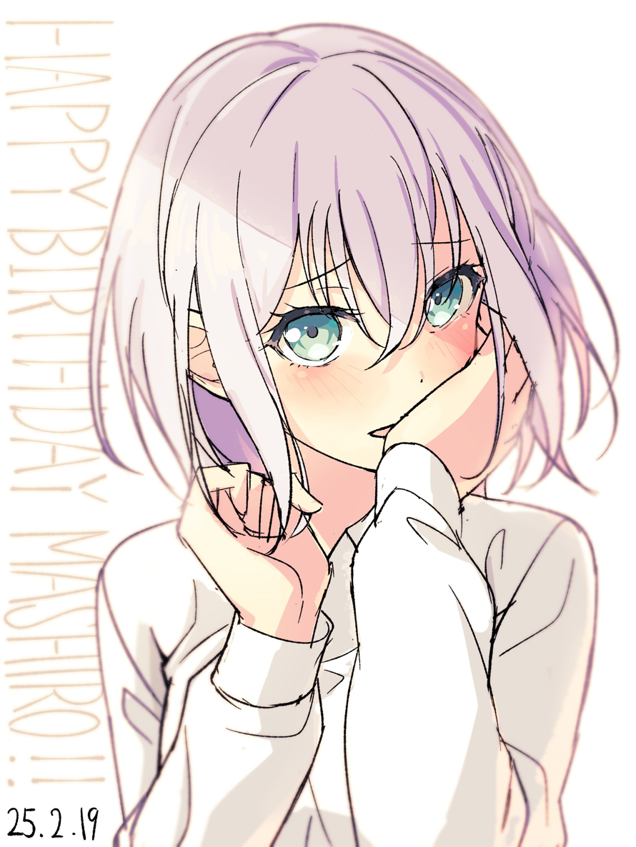 Feb. 19 is the birthday of Mashiro Kurata  Morfonica , we wish you all the best, thanks so much.
