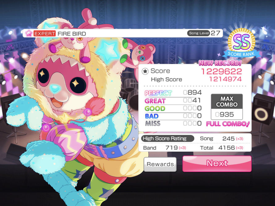 Last night I full combo'd HEAT AVIAN and I feel POWERFUL