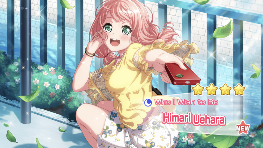     OMIGOSH OMIGOSH!!! I GOT ONE OF MY DREAM CARDSSS!! I was actually aiming for Dream Chisato BUT...