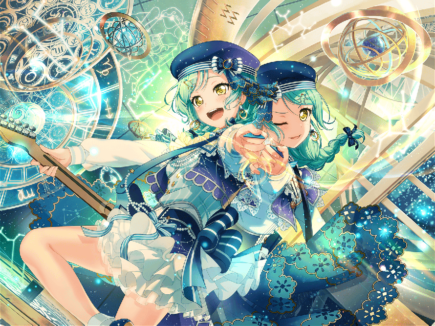 Yay! Happy birthday, Sayo and Hina!
Makes me pretty happy they're a Pisces like me!