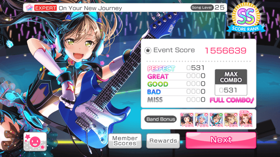 Last AP of 2019  31/12/19 .

       Yeah, song I’ve already AP’d, second ever EX AP but it was the...