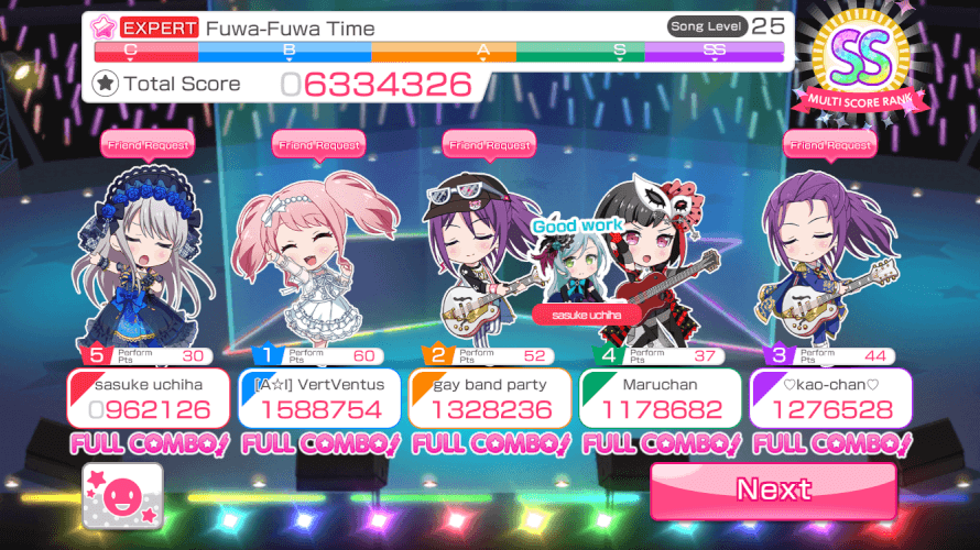 everyone fc’d fuwa fuwa time.............