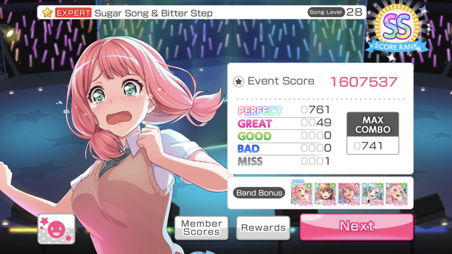 ive only fc'ed one other 28 song before and i was so close D: