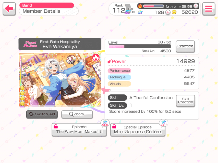 LIFE UPDATE:
My sister was on my tablet and went on bandori and messed with my account and by the...