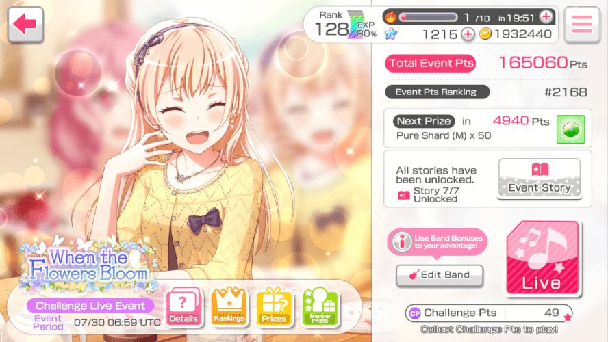 I REALLY love a Challenge Live... it helps get up the rankings faster.