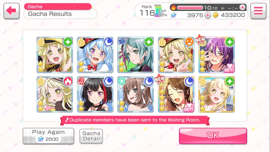 Ok, so they might not be the event Kaoru or Hina, but I still thank the bandori gods for giving me...