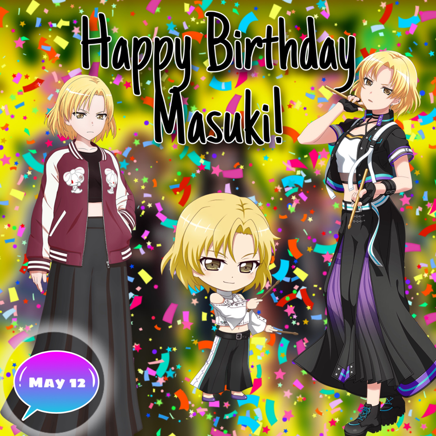 Happy Birthday Masuki!!