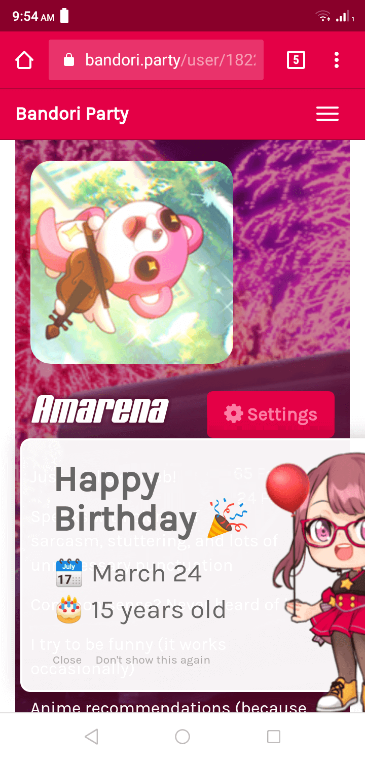 Thank you Kanae ^^  and happy late and early birthdays to Rimi and Pareo! 