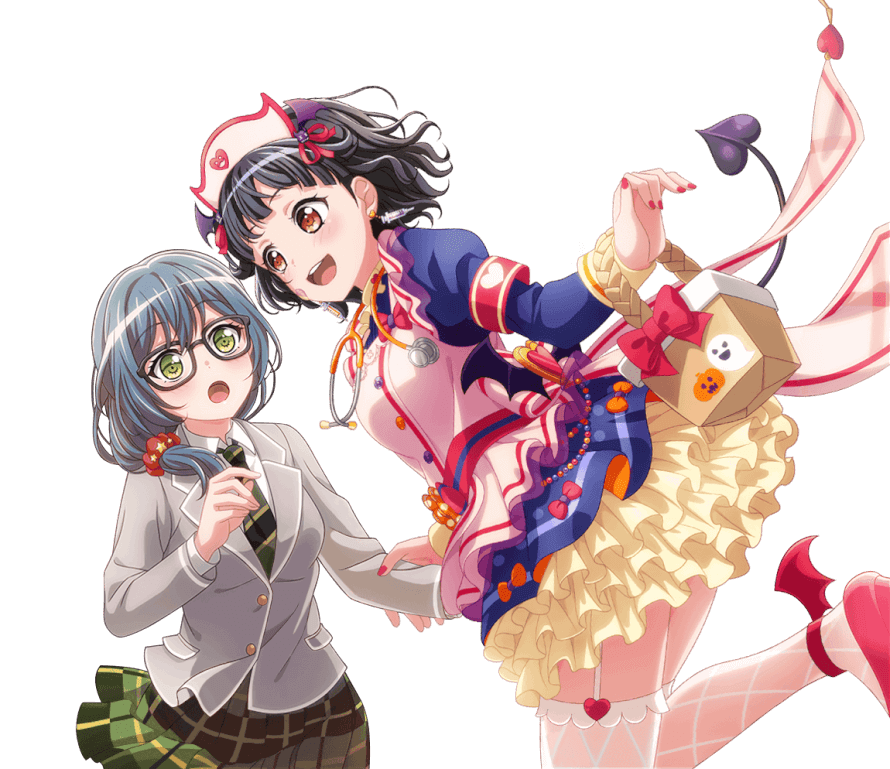 The Halloween Rimi transparent didn't include Rokka's cameo, so I went ahead and edited a...