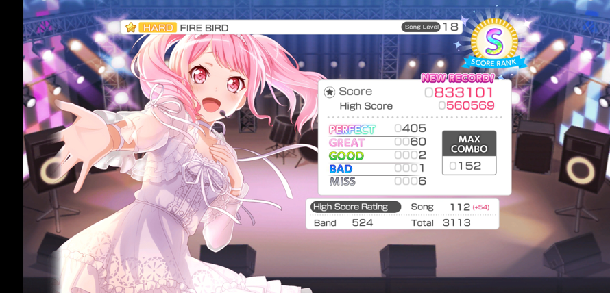 I haven't played in a while and I noticed that I really suck now... Firebird is a great song! But...