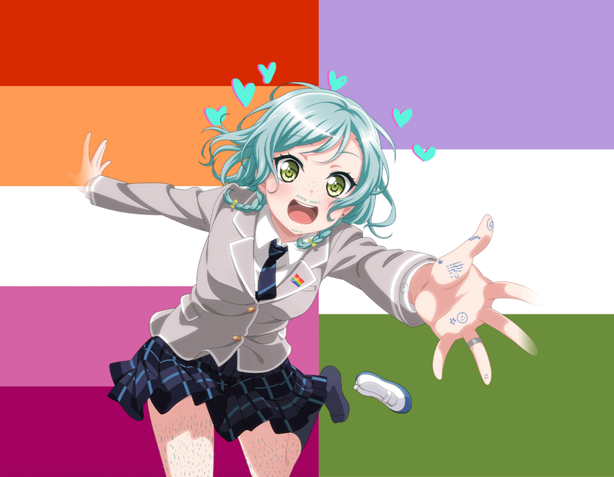 okay, this took a little longer than i thought, but here's my card edit! so i headcanon hina to be a...
