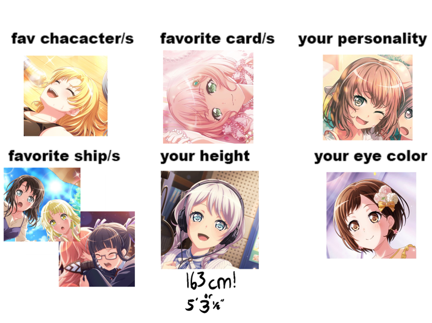      I basically look just like tsugumi irl but with glasses lol
Also, this template was made by...