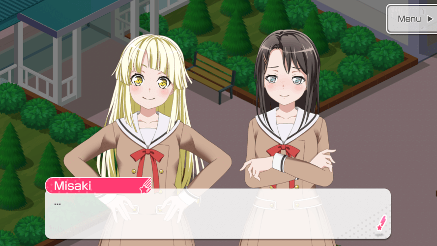 Isn’t Misaki’s flustered face so cute?