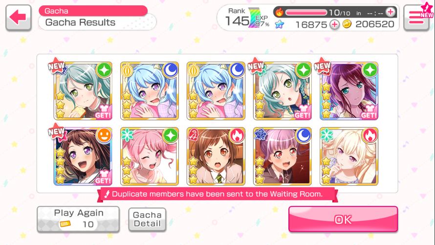 I finally did it! 10 gacha tickets!

The best part is that I got my favorite Kasumi 4★!!! :3