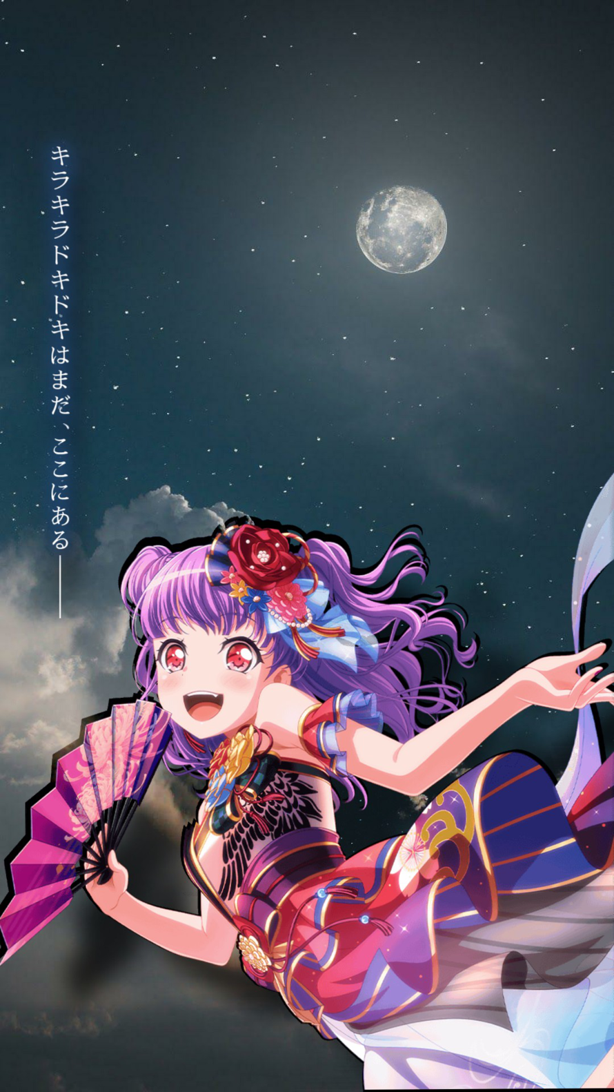 So, I tried editing something Bandori related during my stream, here's the result.  


  T R A S...