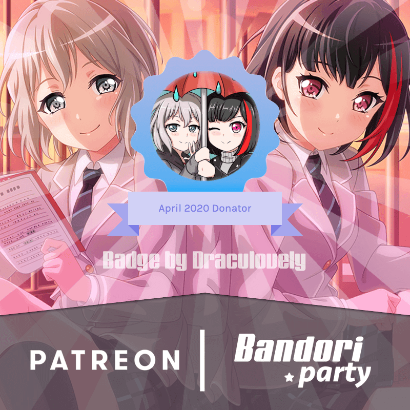      This month's badge has been revealed!! 👀  

This month, it features ★ Moca and Ran 🎸

The...