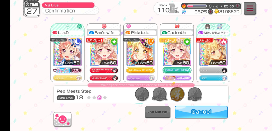 Kokoro being surrounded by a bunch of Chisato.... Lol

I kind of feel bad since I am one of the...