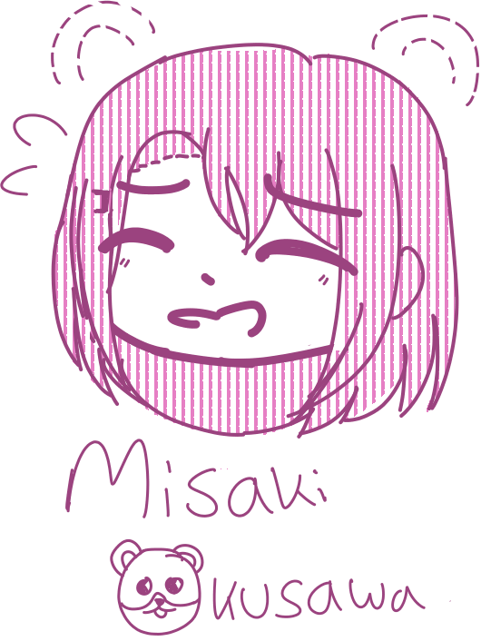   Happy Birthday Misaki!!
Hoooo i haven't drawn anything in a while;;;;
 i don't really have any...