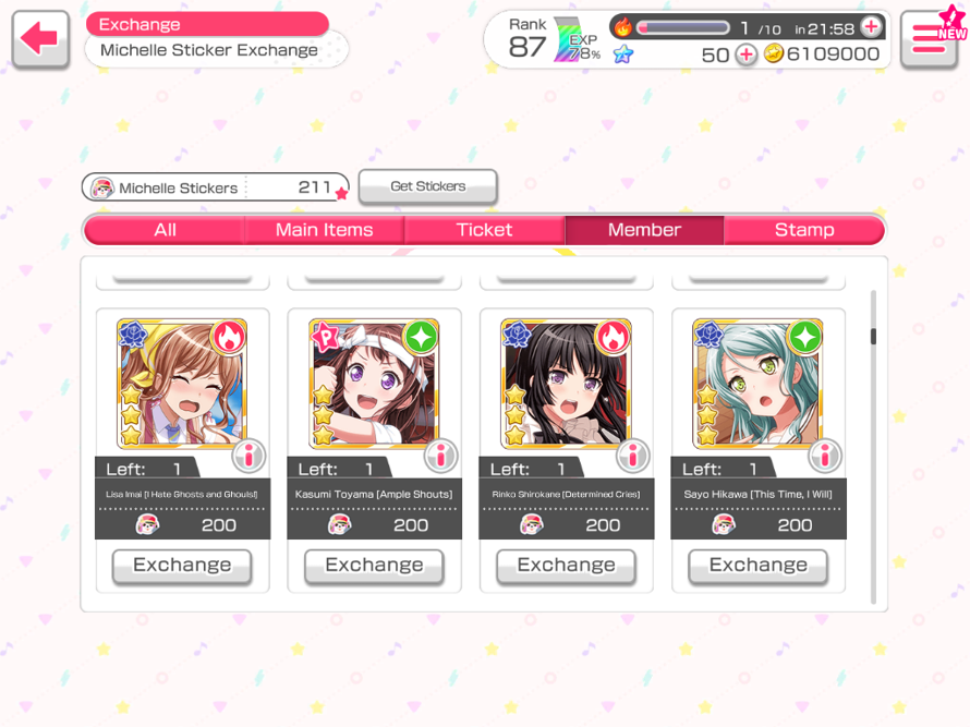 Yeppy i can gain rinko neo aspect now 
Soo happy?