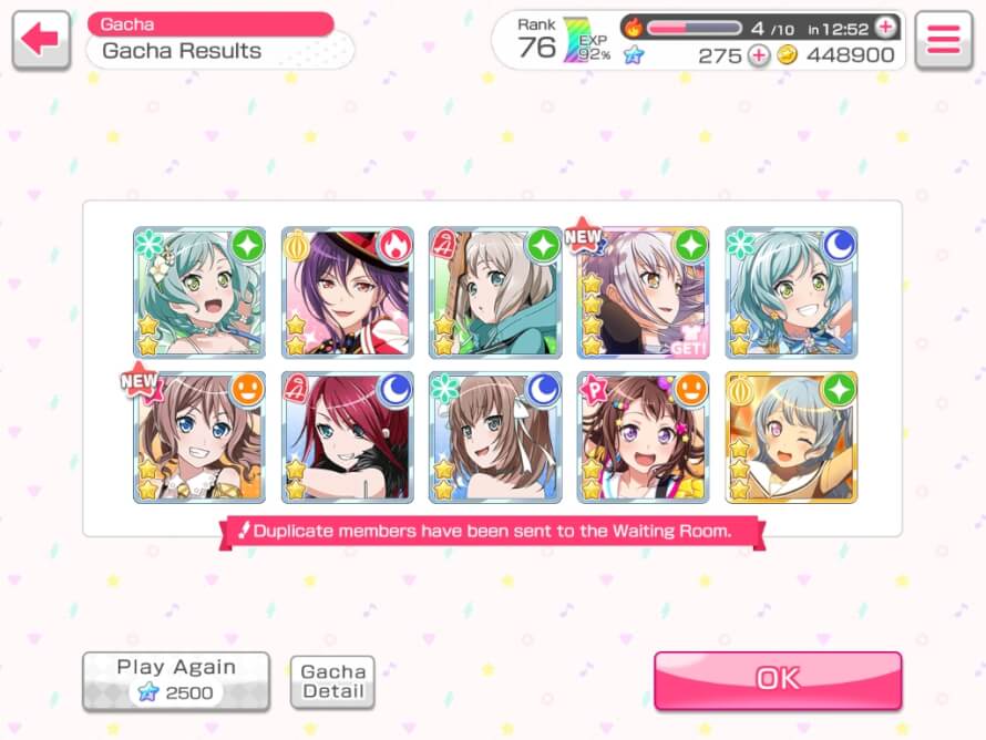 I was originally going to save my stars until the last day of the event, but I couldn't help...