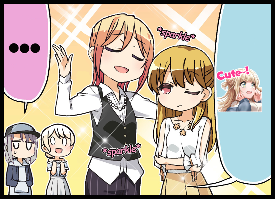 "how much effort did you put into Rinku and Tsukasa" wdym effort lol

"What about Shiho and Noa"?...