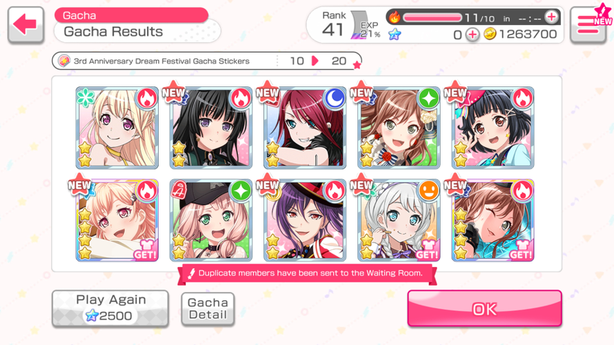 I can't get Kanon's Dreamfest card event,and i run out of stars 😭