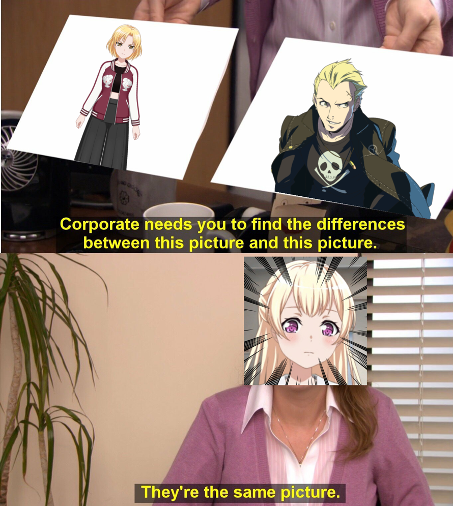     Quick opinion that you can't debunk, she is also mixed with Chad Tomoe Udawaga   why? Something...