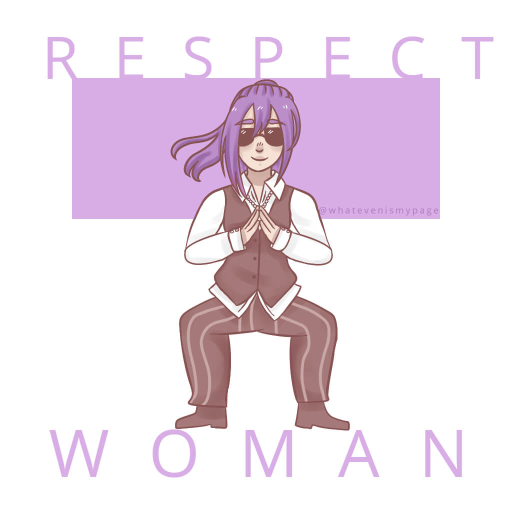 idk why i made this , but im sure its a message she lives by.