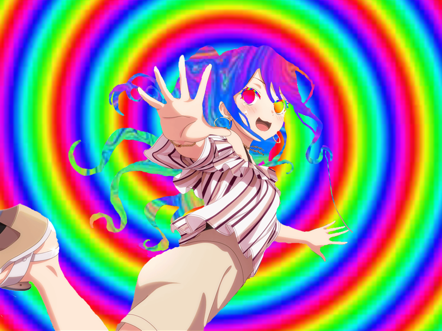 random lisa glitchcore edit