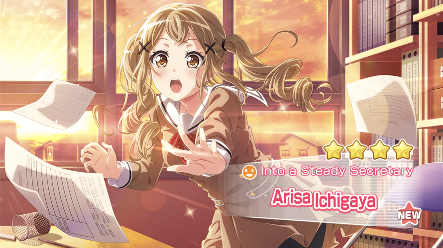 yay!!! i got my favorite arisa 4 !!!