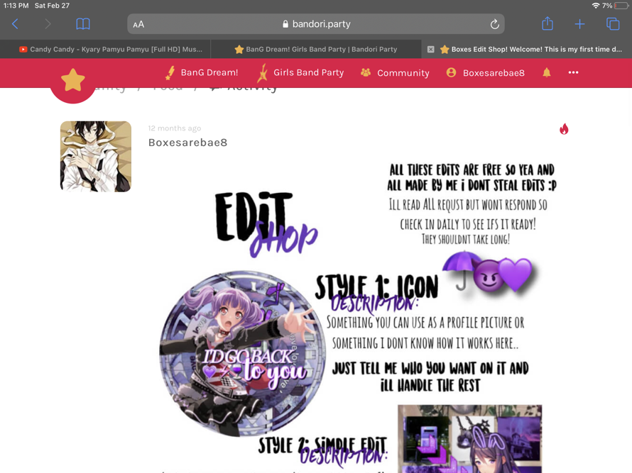 geez ive been here for 1 year. I haven’t opened my edit shop again for 1 year... Wow...