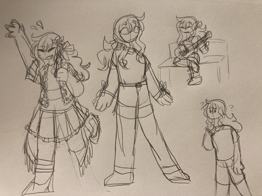 Onwards to day three, today featuring Tricyrtis’s airhead of a guitarist, Yumeru Mizukawa! Also...