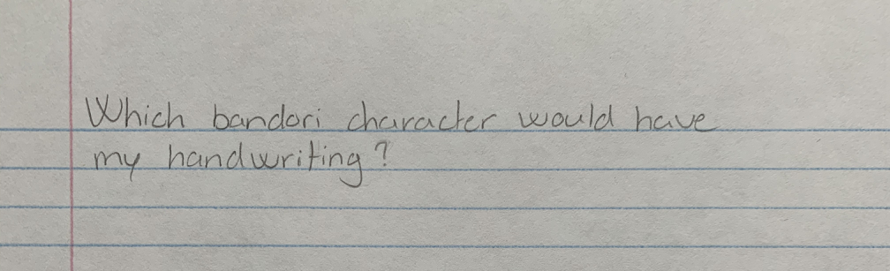 I've always wanted to do it, but never did...

    What do you think?

       I know my...