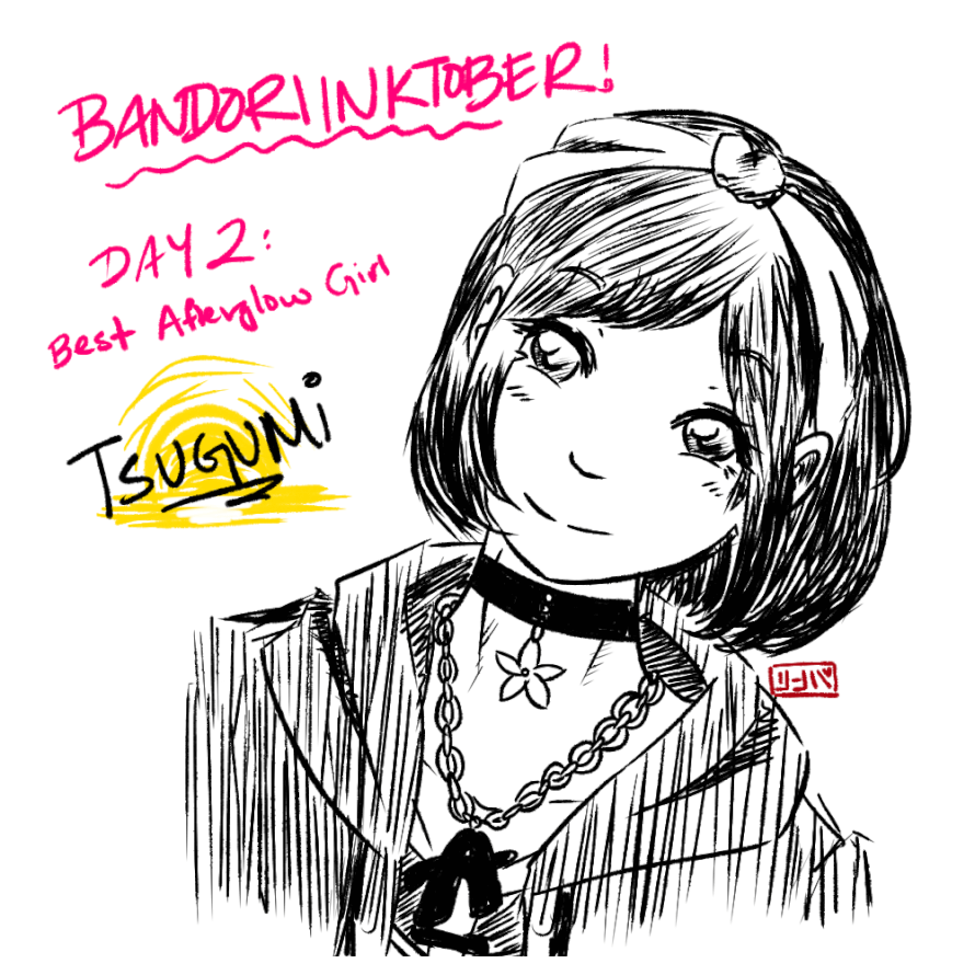   BandoriInktober Day 2: Best Afterglow girl

I KNOW y'all aren't sleeping on this precious girl...
