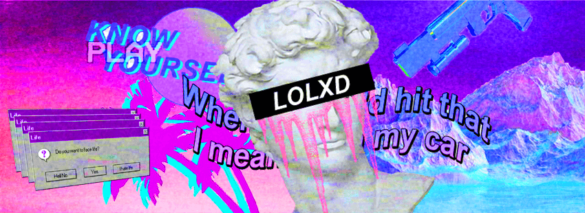 a joke edit i made after seeing so many vaporwave edits in my recommended videos on yt
there are...
