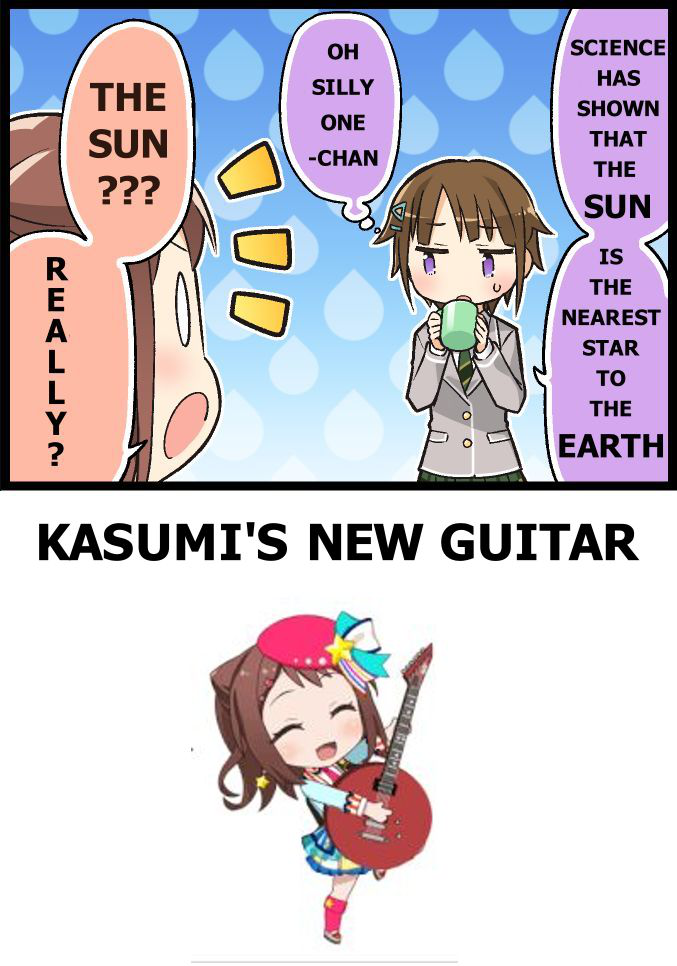 Storyline:  Ep.2: Kasumi chan and the Star   bandori.party/activity/48775 

  Scientists have...