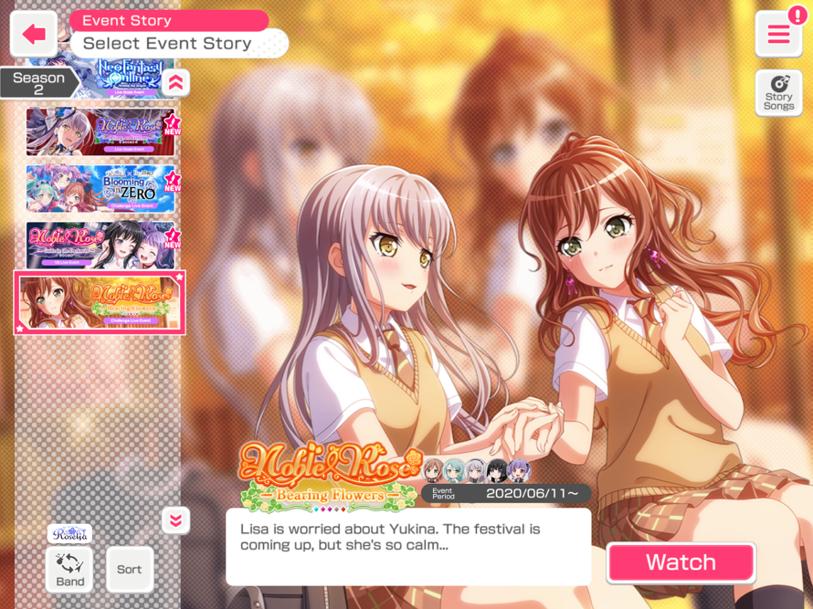 Hi ! I’m going to be ranking Bandori Event Stories ! 

Let’s start with Nobel Rose : Bearing...